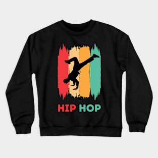 Retro Style Hip Hop Crewneck Sweatshirt